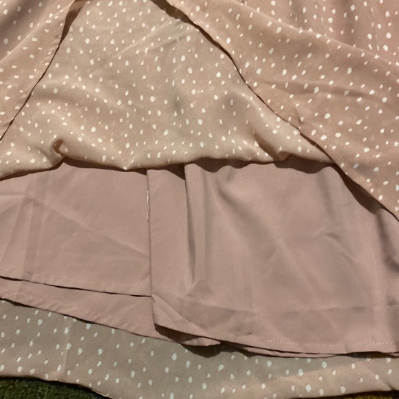 Shein longsleeve midi dusty rose dress - Picture 6 of 8